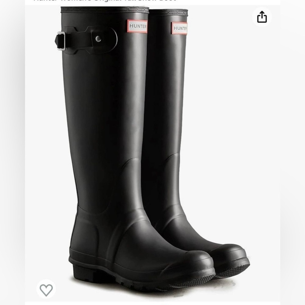Butter Boots, Size 8 Black - Brand  new in box -